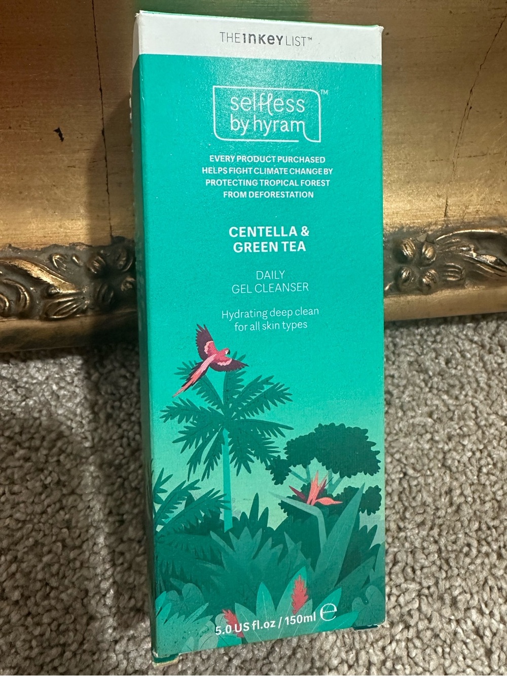 NIB The Inkey List Centella & Green Tea Hydrating Gel Cleanser 5 Fl Oz $20